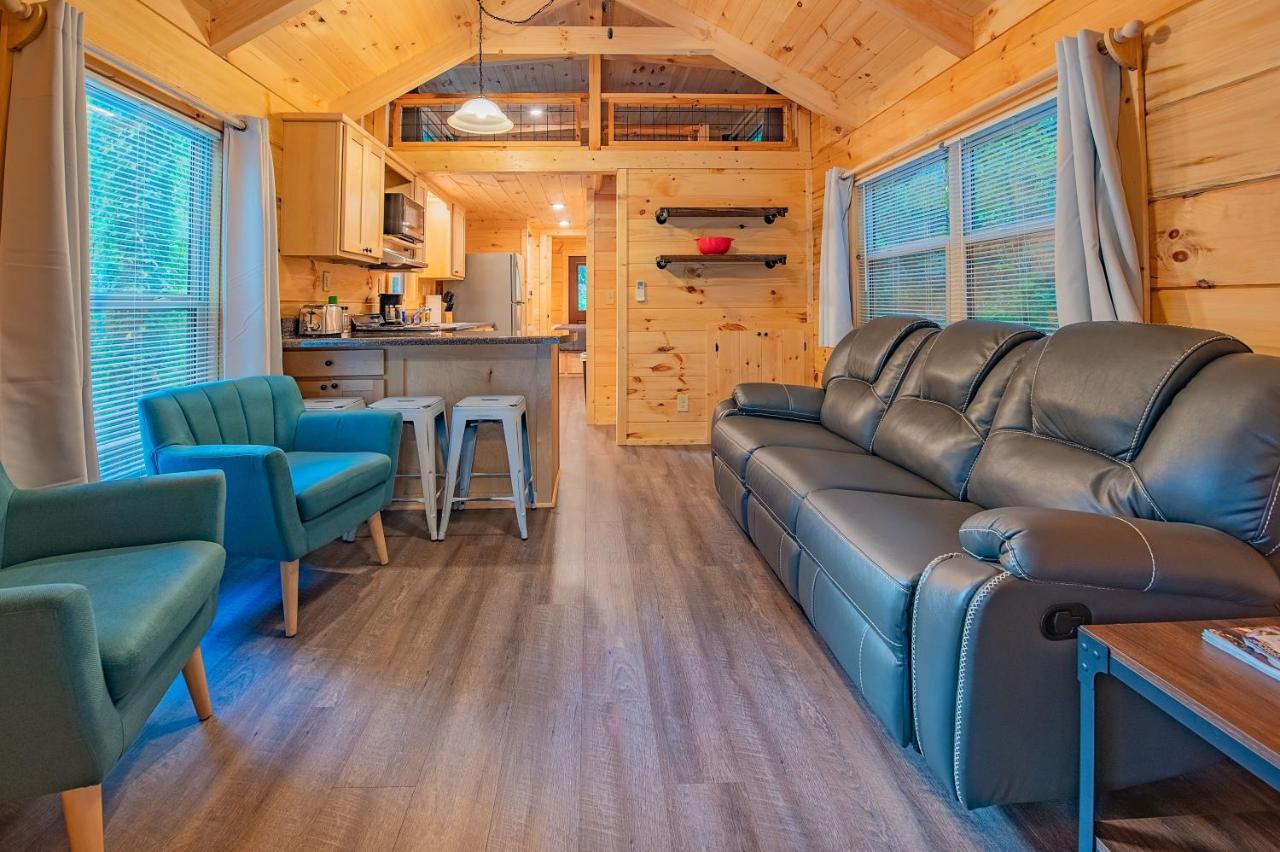 שאטאנוגה Ernie Cabin Wauhatchie Woodlands Tiny Cabin מראה חיצוני תמונה