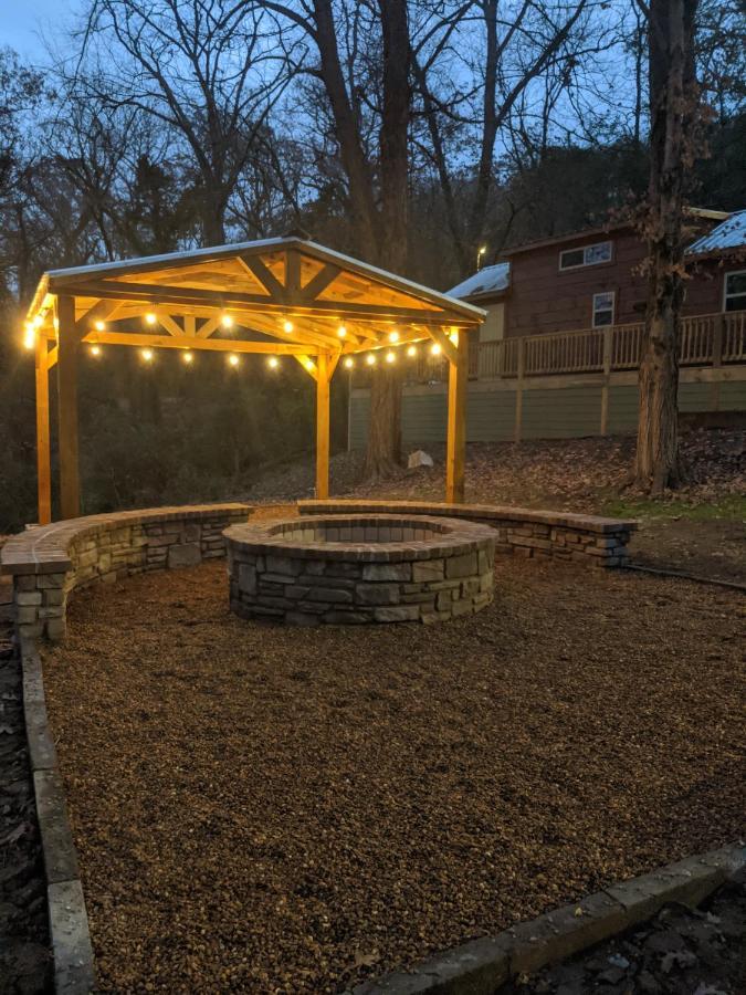 שאטאנוגה Ernie Cabin Wauhatchie Woodlands Tiny Cabin מראה חיצוני תמונה